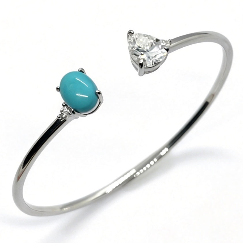 Turquoise Simple Bangle