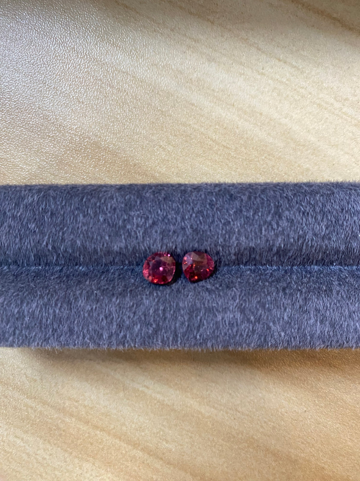 Nini-2 cushion-shaped tourmalines