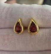 Cassie-Custom earrings, S925 sterling silver plated with gold