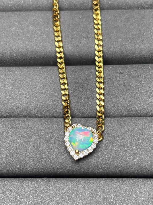 A10006 Opal Necklace