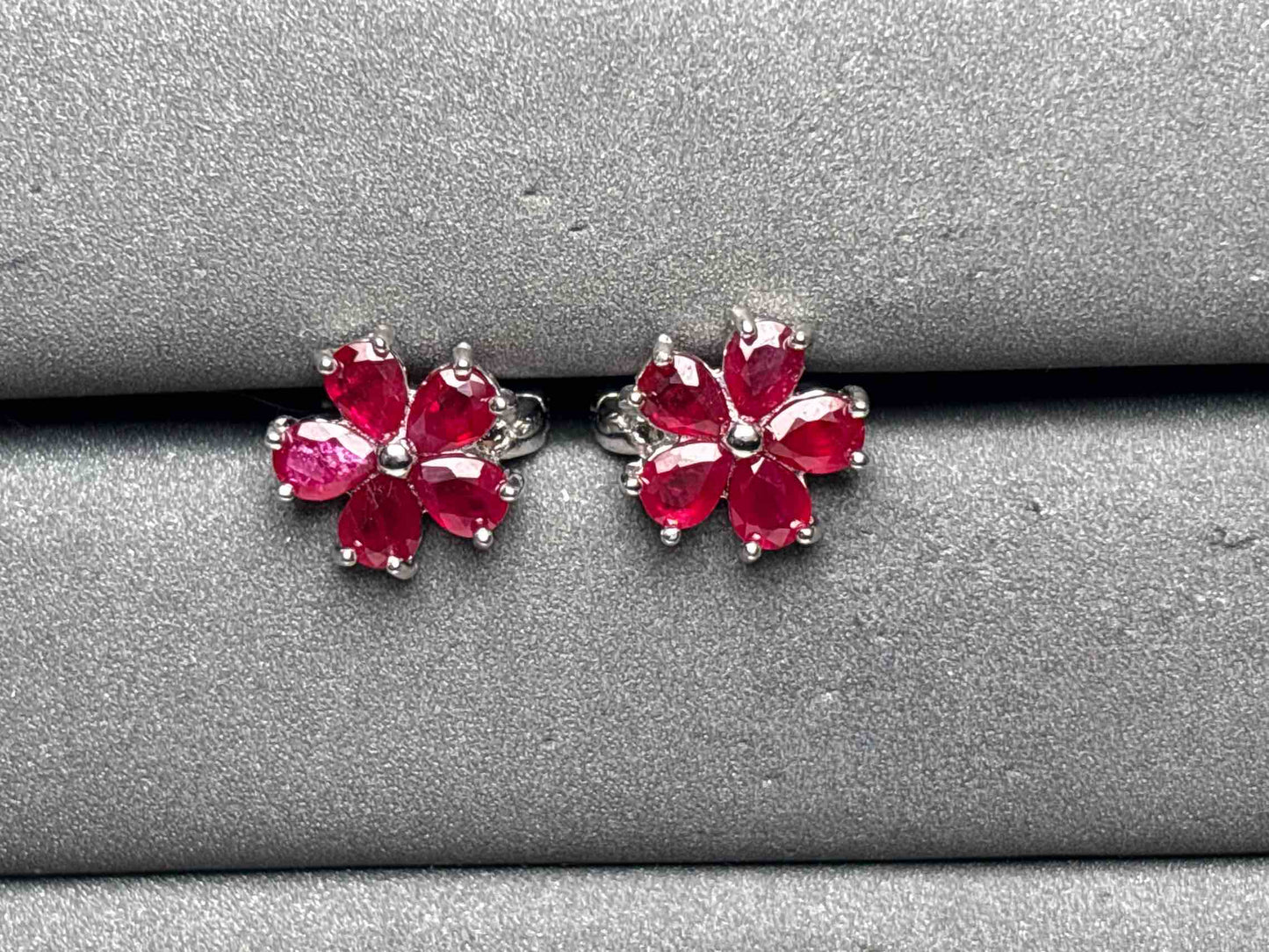 A10013 Ruby Earrings