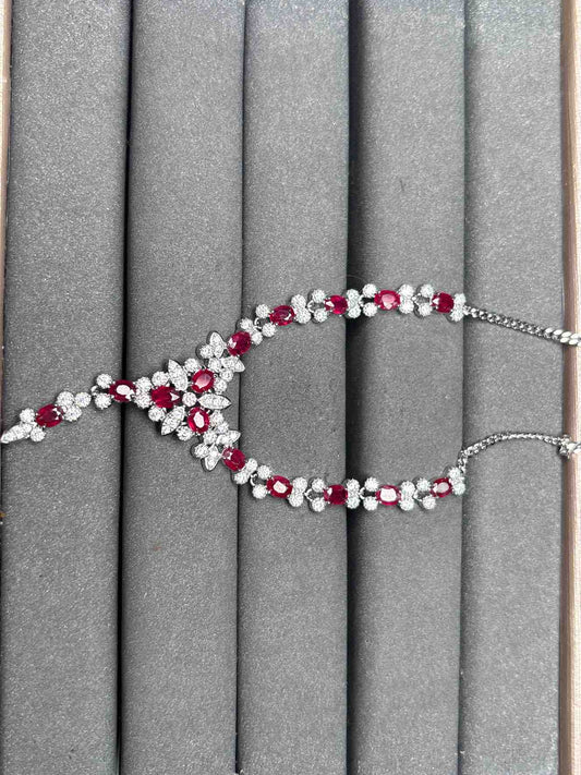A10018 Ruby Necklace