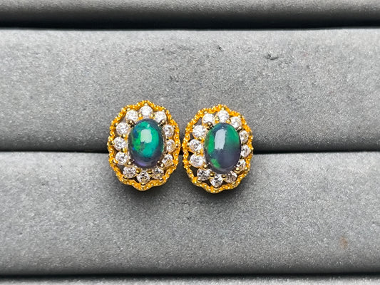 A10110 Opal Earrings