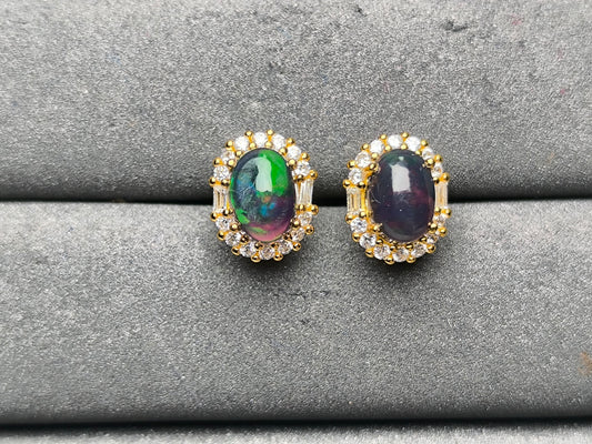 A10113 Opal Earrings