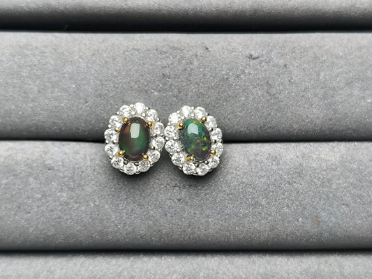A10115 Opal Earrings