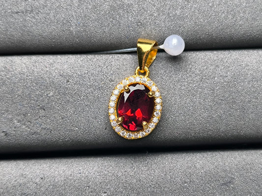 A10145 Garnet Pendant