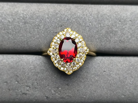 A10149 Garnet Ring