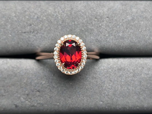 A10151 Garnet Ring