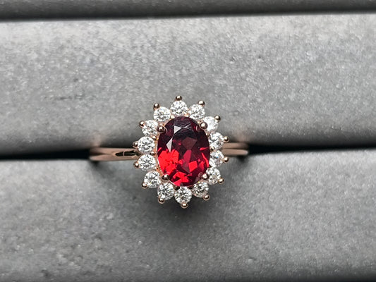 A10156 Garnet Ring