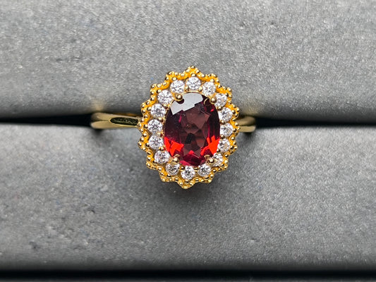 A10157 Garnet Ring