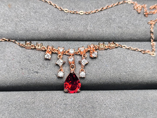 A10167 Garnet Necklace