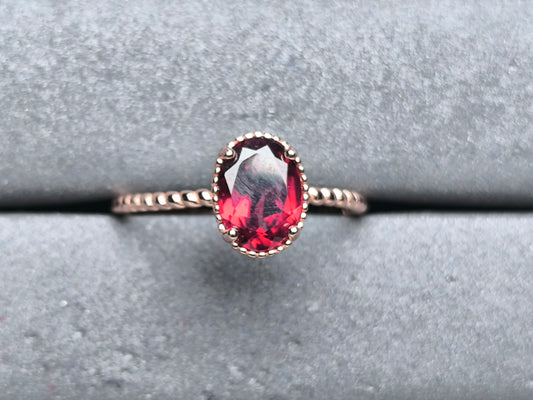 A10192 Garnet Ring