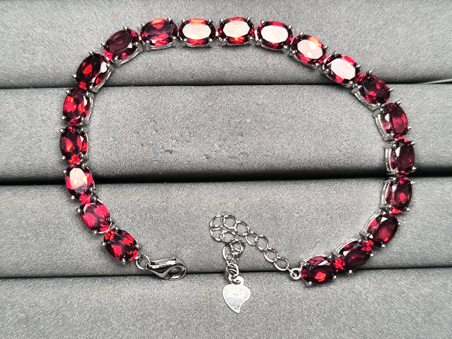 A10193 Garnet Bracelet