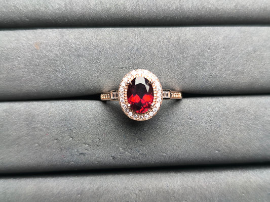 A10196 Garnet Ring