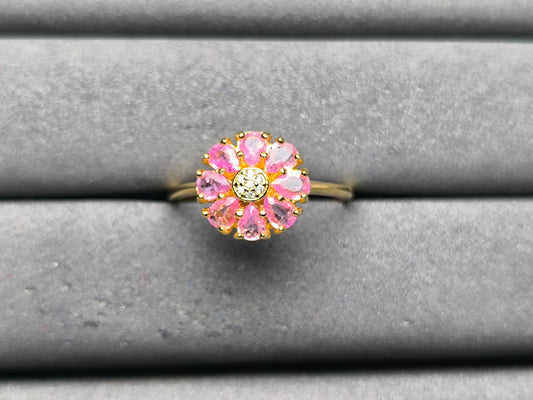 A10206 Pink Sapphire Ring