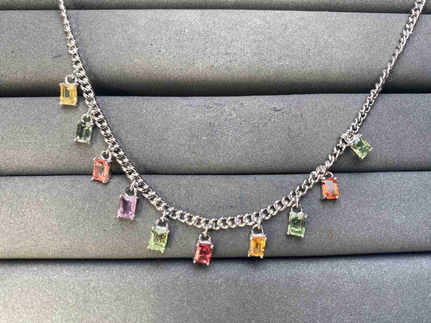 A10342 Yellow Sapphire Necklace