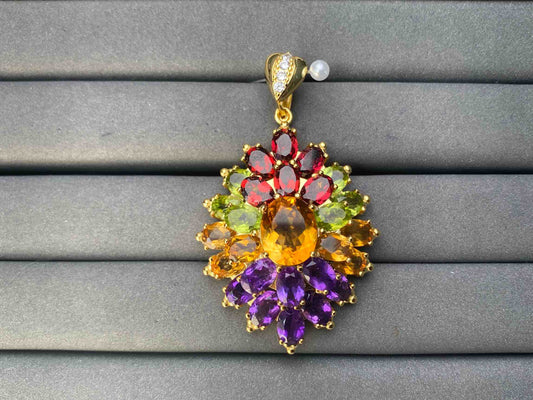 A10421 Citrine Pendant