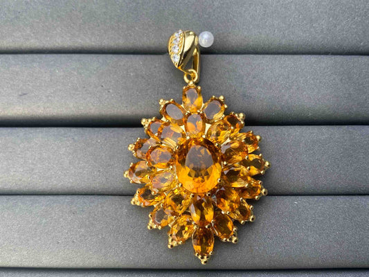 A10423 Citrine Pendant