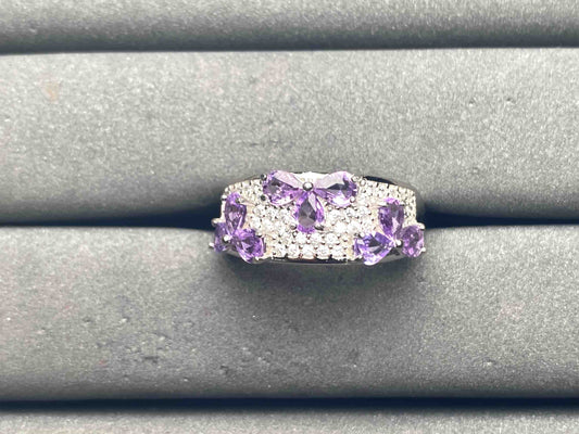 A10525 Purple Sapphire Ring