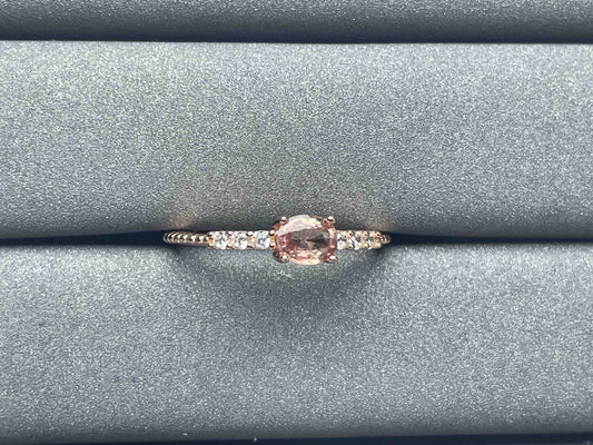 A1053 Pink Sapphire Ring