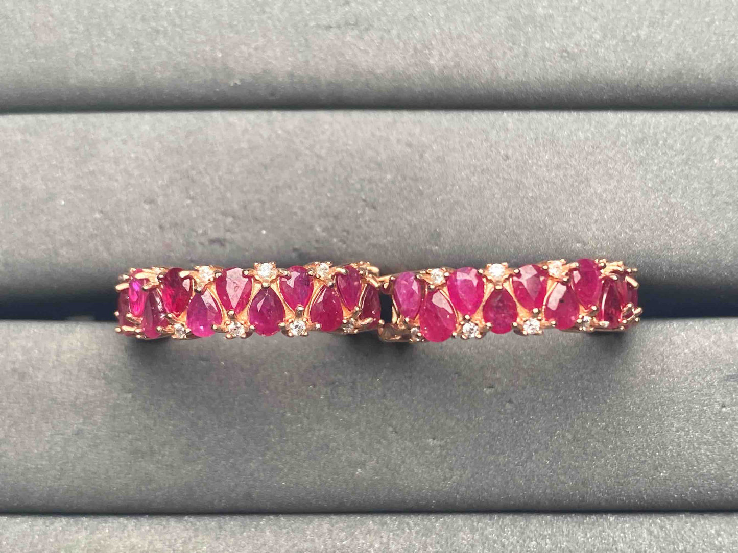 A10536 Ruby Earrings