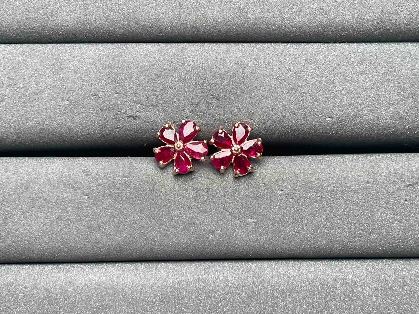 A10543 Ruby Earrings