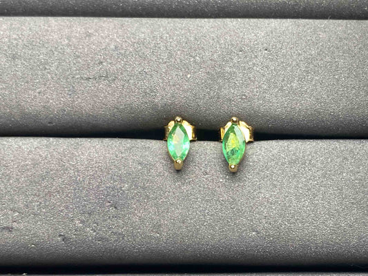 A10556 Emerald Earrings