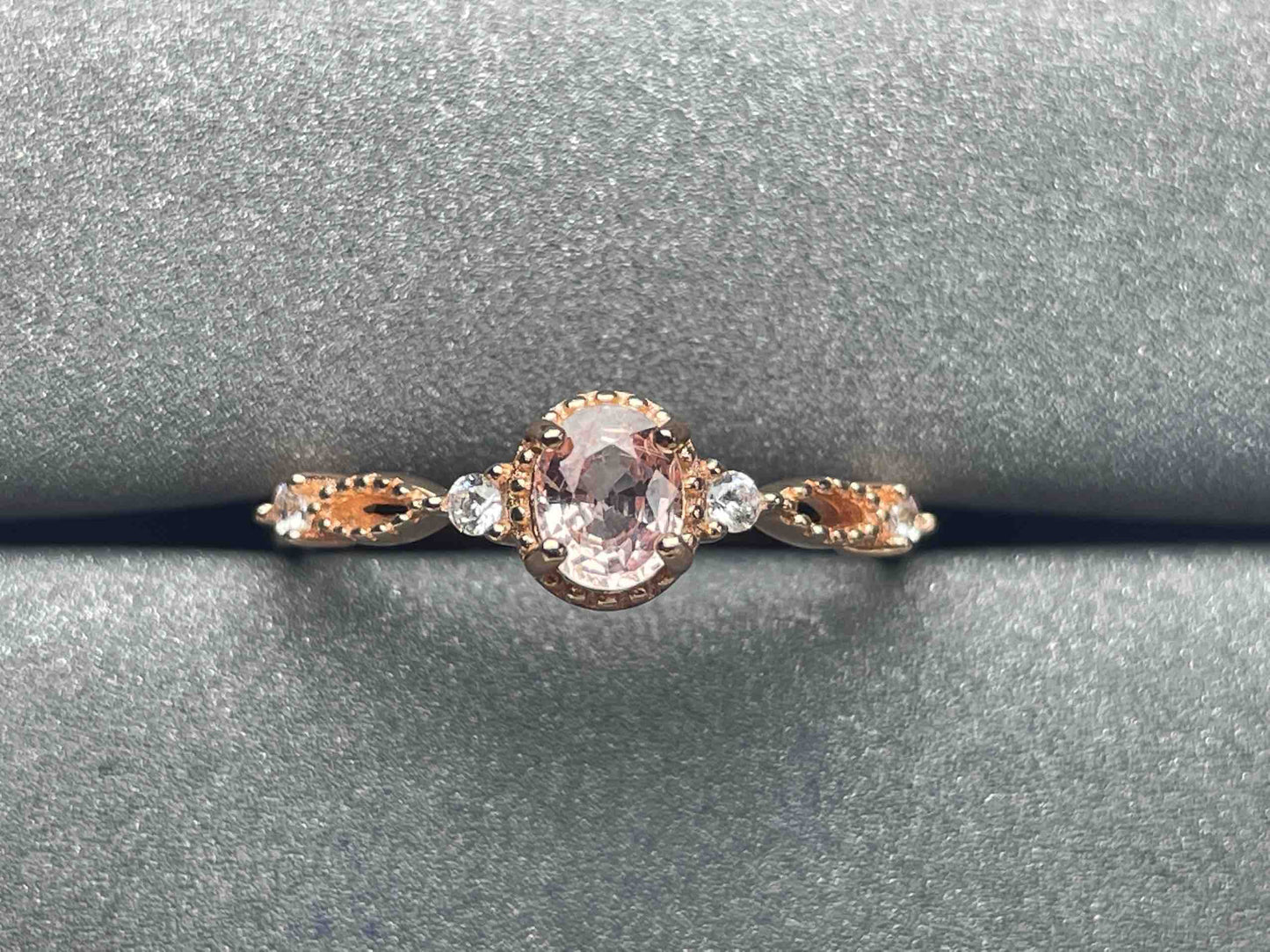 A1057 Pink Sapphire Ring