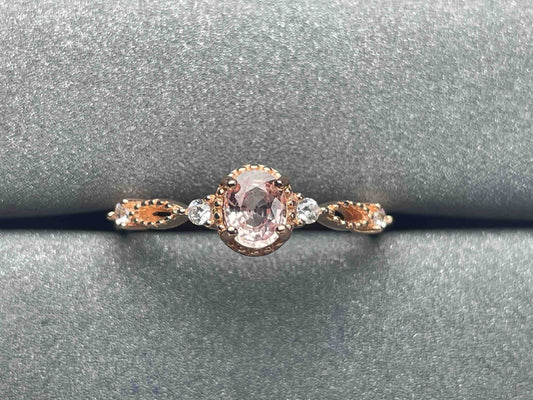 A1057 Pink Sapphire Ring