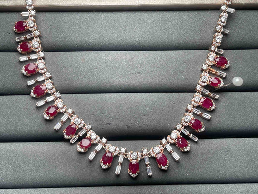 A10605 Ruby Necklace