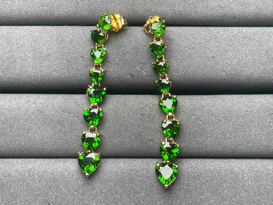 A10610 Diopside Earrings