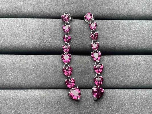 A10611 Garnet Earrings