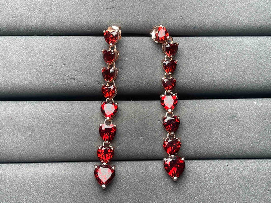 A10615 Garnet Earrings