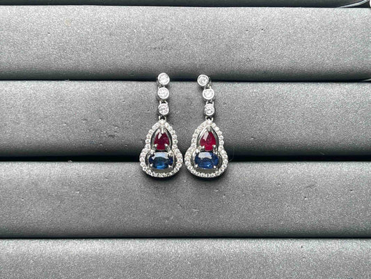 A10652 Ruby Earrings