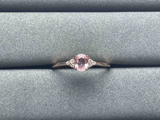 A1067 Pink Sapphire Ring