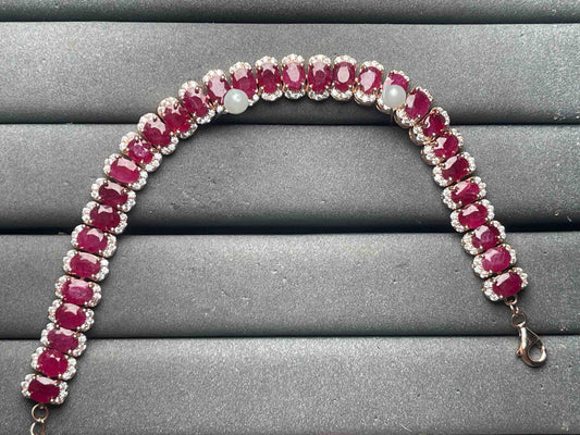 A10673 Ruby Bracelet