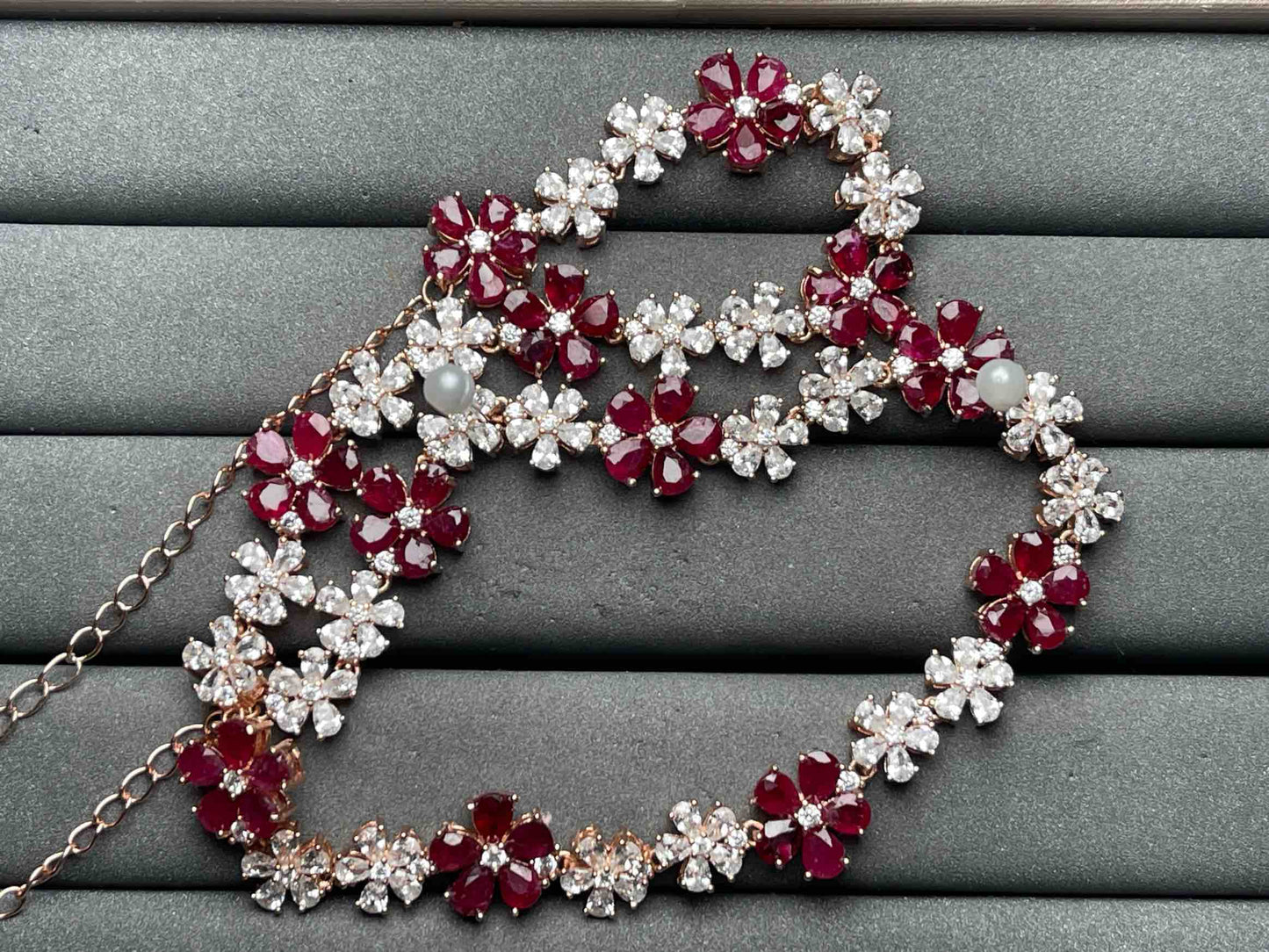 A10705 Ruby Necklace