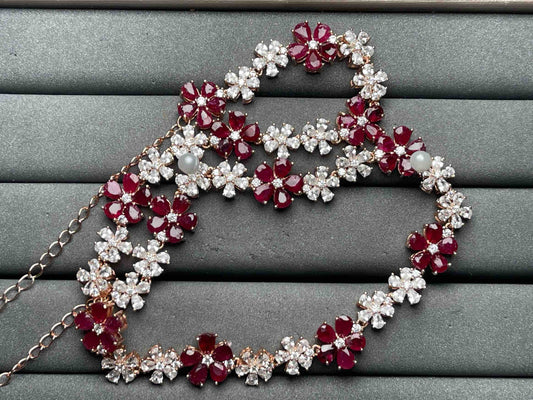 A10705 Ruby Necklace