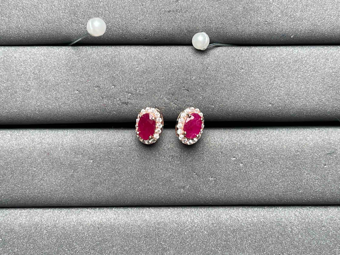 A10713 Ruby Earrings