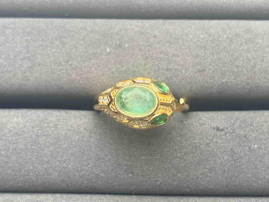 A10736 Emerald Ring