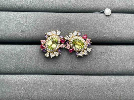 A10764 Peridot Earrings
