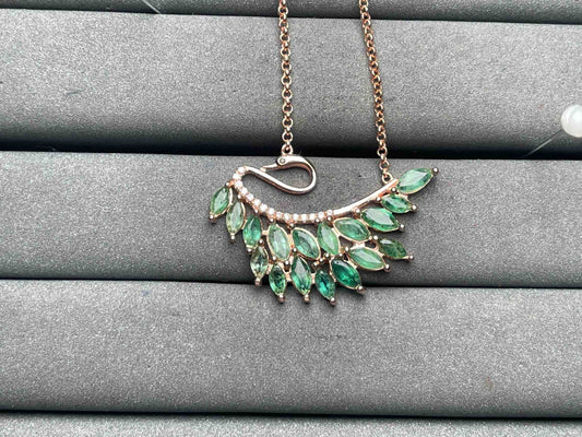 A10776 Emerald Necklace