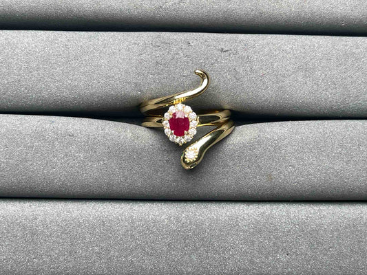 A10798 Ruby Ring