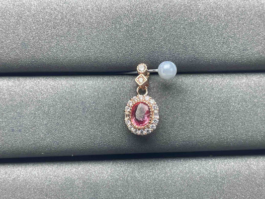 A1087 Pink Sapphire Pendant