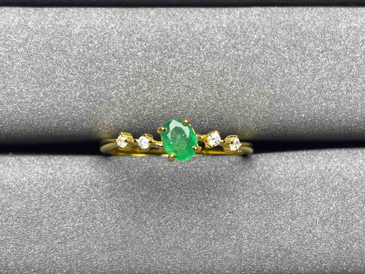 A108 Emerald Ring