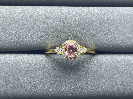 A1095 Pink Sapphire Ring