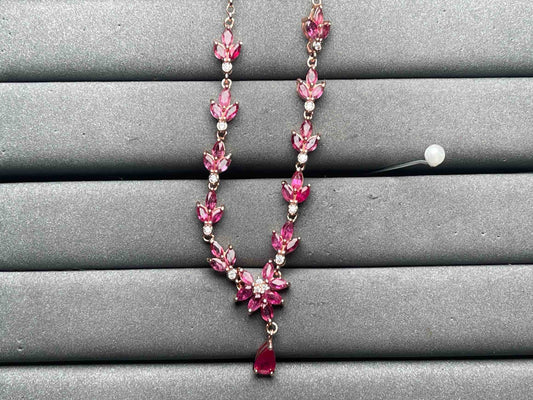 A10956 Ruby Necklace