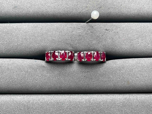 A10974 Ruby Earrings