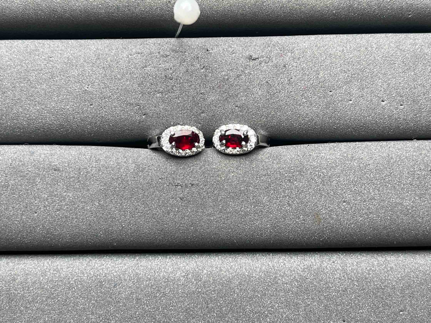 A10975 Ruby Earrings