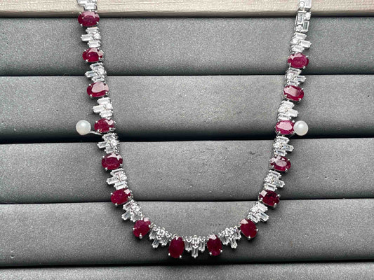 A10982 Ruby Necklace